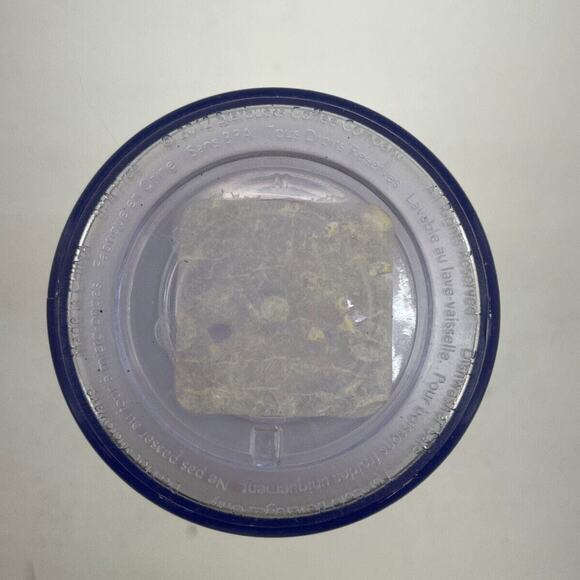 Starbucks Tumbler Plastic w/ Lid & Straw Venti Acrylic 2012 Cold Cup Slogan 16oz - Picture 6 of 12